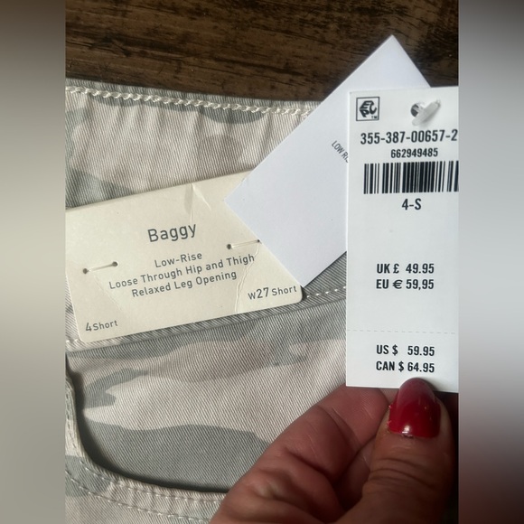 Women’s Camouflage wide leg loose fit pants - Picture 2 of 5